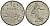 Франция 1/2 франка 1965 сеятель KM 931, Le Franc 198.3 никель 4135-645