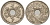 Таиланд 5 сатангов 1935 ВЕ2478, король Рама VII (1925-1935) KM 36 никель 4387-441