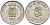 Индия 5 рупий 1995 50 лет FAO KM 157 медно-никель 95-115