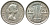 Австралия 3 пенса 1961 m, Елизавета II (1952-2022) KM 57 серебро 71-766