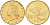 Италия 20 лир 1994 R, дубовый лист KM 97.2 алюминиевая бронза  UNC  4594-912