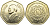 Иордания 1/4 динара 1997 KM 61 никель-латунь aUNC 1525-143