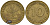 ФРГ 10 пфеннигов 1966 F J. 383, KM 108 сталь плакированная латунью    4603-325