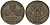 Бельгия 25 сантимов 1939 Belgique - Belgie KM 114 никель латунь 4382-223