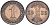 ГЕРМАНИЯ 1 РЕЙХСПФЕННИГ 1936 A KM 37, J. 313, Weege 2 бронза 4547-224