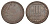 Мюнстер 3 пфеннига 1743 Монетный двор кафедрального капитула KM 430 медь 4654-121