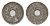 Таиланд 5 сатангов 1935 BE 2478, Рама VII (1925-1932) Y 36 никель 4674-1059