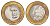 Бразилия 1 реал 2007 KM 652a биметалл UNC 4646-124