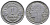ФРАНЦИЯ 1 ФРАНК 1959 ТИП MORLON, LEGERE KM 885a.1, LE FRANC 221.23 алюминий 25-541
