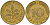 ФРГ 10 пфеннигов 1995 G J. 383, KM 108 сталь плакированная латунью    4603-717