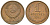 СССР 1 копейка 1991 KM 126a, Schoon 75a алюминиевая бронза UNC 4613-158