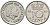 НИДЕРЛАНДЫ 10 ЦЕНТОВ 1950 ЮЛИАНА KM 182 никель 96-427