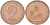 Великобритания 1 пенни 1967 Елизавета II (1952-2022) KM 897, Spink 4157 бронза 4165-1212