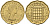 Великобритания 3 пенса 1967 Елизавета II (1952-2022) KM 900, Spink 4153 никель латунь 4126-725