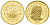 Либерия 25 долларов 2000 Вольфганг Амадей Моцарт  золото  PROOF  00-812-31