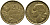 Франция 20 франков 1950 петух, полная подпись, 4 пера KM 916.1, Le Franc 401.3 алюминиевая бронза 4610-613