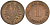 Германия 1 пфенниг 1888 D, Вильгельм I (1871-1888) KM 1, J. 1 медь 4387-744