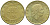 Италия 200 лир 1978 R, шестерня KM 105 алюминиевая бронза 4395-547