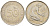 ФРГ 50 ПФЕННИГОВ 1972 J KM 109.2 медно-никель 4396-1668