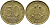 РОССИЯ 50 РУБЛЕЙ 1993 ММД KM 329.1 алюминиевая бронза 4393-436