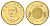 Тайвань 50 долларов 2016 Y 568 алюминиевая бронза UNC 4670-515