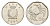 Мальта 5 центов 2001 KM 95 медно-никель UNC 4632-445
