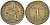 ФРАНЦИЯ 1 ФРАНК 1922 CHAMBRES DE COMMERCE KM 876, LE FRANC 218.4 алюминиевая бронза 175-331