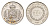 Бразилия 200 реалов 1860 тираж 28.000 экземпляров KM 469 серебро 413-2512