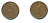 Норвегия 5 эре 1973 Улаф V (1958-1991) ​KM 415 бронза 3999-921