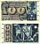Швейцария 100 франков 1965 23 декабря 1965, серия 50 D, подпись 39 Pick 49 h бумага 8606-22-1-2