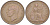 Великобритания 1 пенни 1945 Георг VI (1936-1952) KM 845, Spink 4114 бронза 4403-642