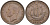 Великобритания 1/2 пенни 1944 Георг VI (1936-1952) KM 844, Spink 4115 бронза 190-753