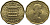 Великобритания 3 пенса 1967 Елизавета II (1952-2022) KM 900, Spink 4153 никель латунь UNC 181-617