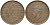 Британская Индия 1/4 анна 1942 Георг VI (1937-1952) KM 531 бронза aUNC 4110-514