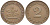 ФРГ 2 ПФЕННИГА 1963 F KM 106, J. 381 бронза 116-319