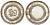 АНГЛИЯ ИГРОВОЙ ЖЕТОН ND R&W, ДИАМЕТР 23 ММ. медно-никель 217-855