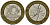 Франция 10 франков 1989 тип гений Бастилии KM 964.1, Le Franc 375.3 биметалл 4135-537