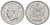 Монако 1 франк 1943 Луи II (1922-1949) KM 120 алюминий UNC 73-342