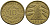 ГЕРМАНИЯ 10 РЕНТЕНПФЕННИГОВ 1924 А KM 33, J. 309, Weege 8 алюминиевая бронза 51-436