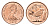 Каймановы острова 1 цент 1972 KM 1 бронза UNC 4689-1156