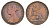 Великобритания 1/2 пенни 1878 H, Виктория (1837-1901) KM 754, Spink 3957 бронза 1520-1142