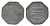 Билефельд 5 пфеннигов 1917 Funck 40.1, Men05 2775.1, Men18 3552.1 цинк 4396-1211