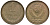 СССР 1 КОПЕЙКА 1990 Федорин 180, ЦИФРЫ РАССТАВЛЕНЫ, ММД KM 126а латунь 4178-158
