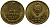 СССР 1 КОПЕЙКА 1990 ММД KM 126a, Федорин 180 латунь 218-633