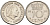 Нидерланды 10 центов 1950 Юлиана (1948-1980) KM 182 никель 4585-532