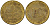 ФРГ 10 пфеннигов 1977 J J. 383, KM 108 сталь плакированная латунью    4603-435