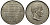 Франция медаль 1821 на смерть Наполеона 50,33 мм, 46,68 гр цинк aPROOF 1069-5-22