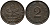 ФРГ 2 пфеннига 1971 J KM 106а, J.381а сталь плакированная медью 99-213