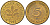 ФРГ 5 ПФЕННИГОВ 1988 J KM 107, J. 382 сталь плакированная латунью UNC 75-517