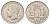 Греция 10 драхм 1968 год-тип, Константин II (1964-1973) KM 96 медно-никель UNC 4667-842
